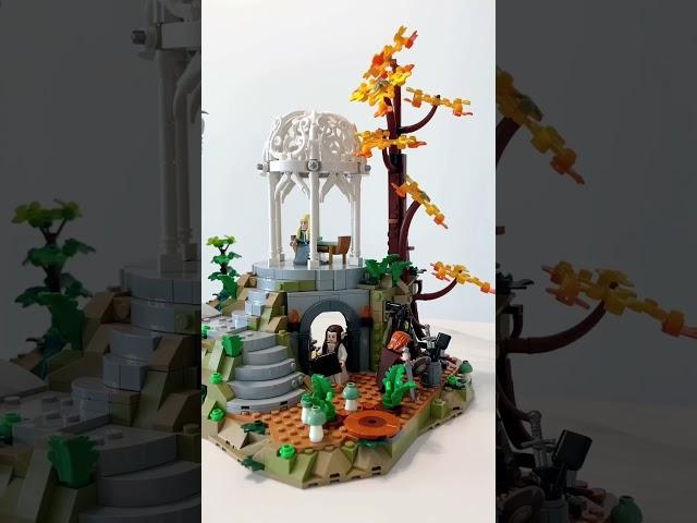 LEGO Lord of the Rings Rivendell #lego #legolordoftherings #rivendell #afol #lego10316
