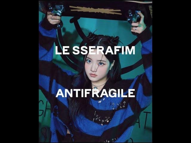 LE SSERAFIM (르세라핌) ANTIFRAGILE Instagram Photo 28 Sept. / 01 Oct.