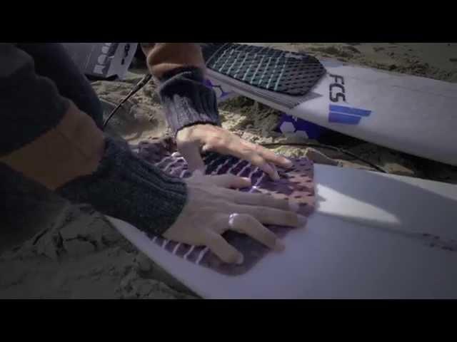 Surfing - How to: Apply a grip pad