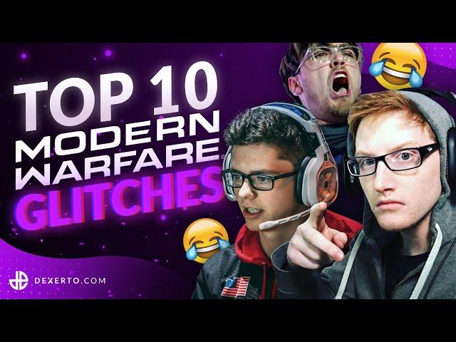 TOP 10 CoD Modern Warfare GLITCHES ft. Scump, Clayster & more!