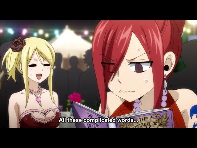 Fairy Tail Gray And Juvia + Erza And Jellal English Sub