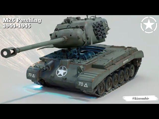 USA WWII Tanks Transformation