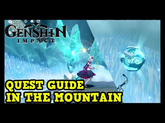 Genshin Impact In The Mountain Quest Guide (Dragonspine All 3 Shard Locations to Thaw out)