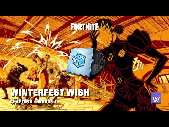 Winterfest Wish (LYRICS) - Lobby Music 1 Hour | Fortnite Chapter 5 Season 1