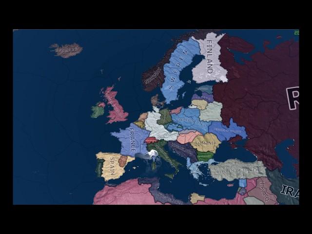 1 Minute Timelapse, Hearts Of Iron 4