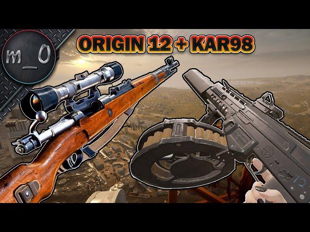 Origin 12 + kar 98 / Глушеный дробик не прощает / BEST PUBG