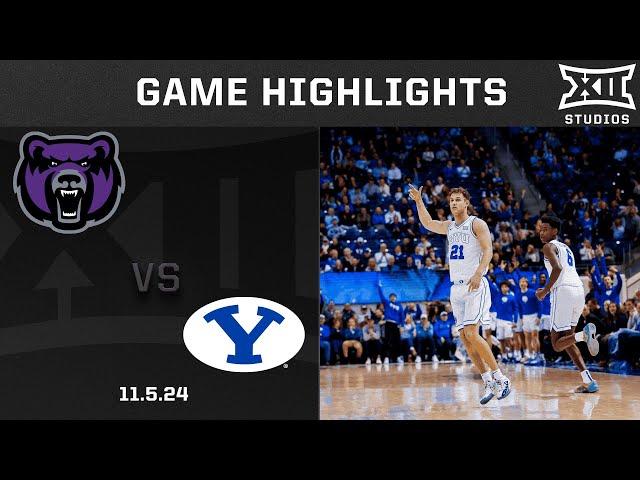 Central Arkansas vs. BYU Game Highlights | 2024-25 Big 12 Men’s Basketball