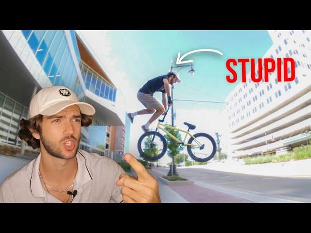 REACTING TO MY OWN BMX EDIT | Greyson Roberts X Dylan Ashlock