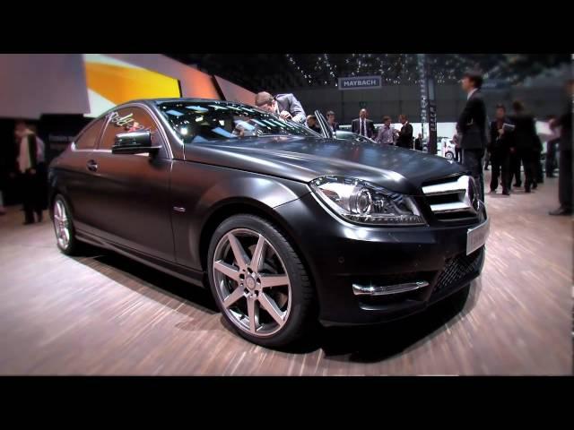 2011 Mercedes C Class Coupe Geneva Auto Show