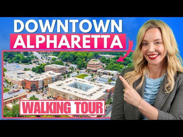 Experience the Charm of Downtown Alpharetta | Alpharetta Walking Tour Video 