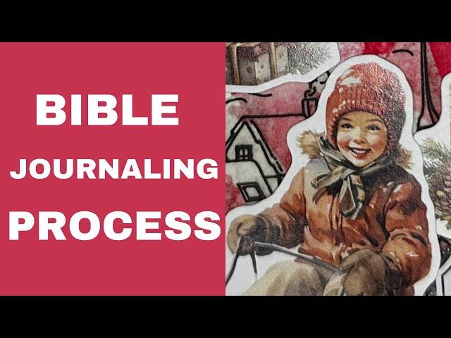 Bible Journaling Process | By the Well 4 God | Who is the Messiah   | Acrylics | Napkin Technique