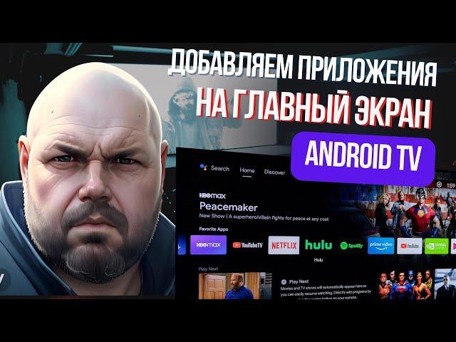 Добавляем неподдерживаемые приложения на главный экран Android TV: шаг за шагом