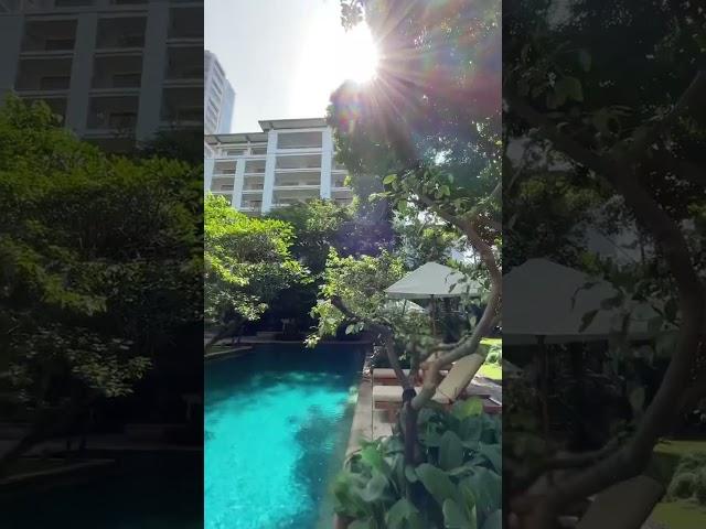 Morning Pool View at The Dharmawangsa Jakarta