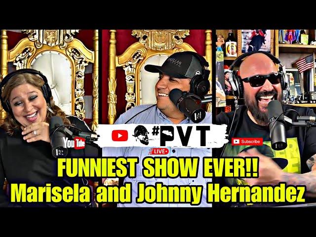 FUNNIEST SHOW EVER with Marisela and Johnny Hernandez #PVT #mariselahernandez #johnnyhernandez