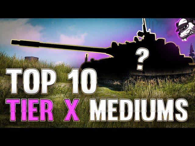 Top 10 Tier X Medium Panzer! [World of Tanks - Gameplay - Deutsch]