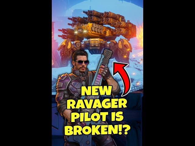 NEW RAVAGER PILOT IS BROKEN???  | War Robots 10.6 #WarRobots #WR #Ravager