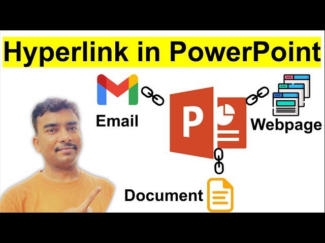 Add hyperlinks in PowerPoint 365