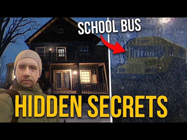 EASTER EGGS in Games: Fears to Fathom SCHOOL BUS? ALIENS, Milk, FNAF, Woodbury Getaway