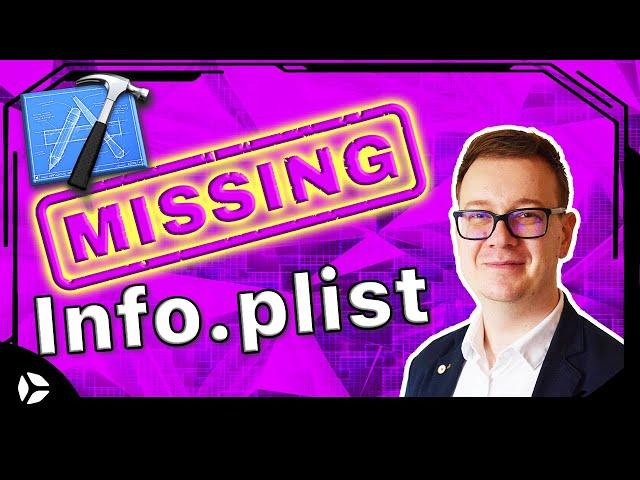 Plist Mac - How to fix missing Info.plist error in Xcode (Step by Step Tutorial)