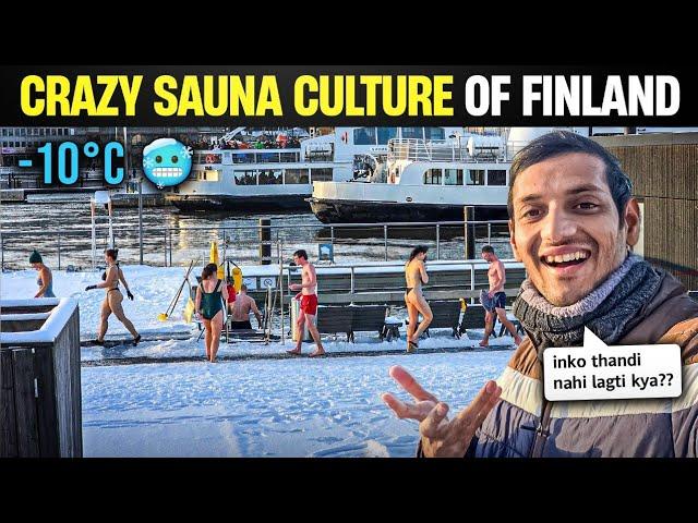 Finland's Amazing Sauna Culture | Helsinki City in Winters.