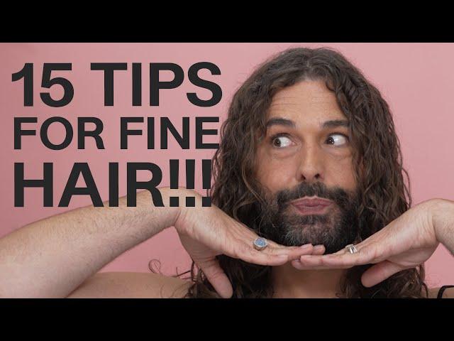 15 tips & products for FINE & THIN HAIR