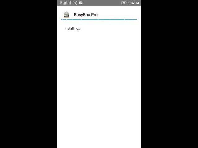 Cara install busybox for lenovo vibe P1ma40 (root only)