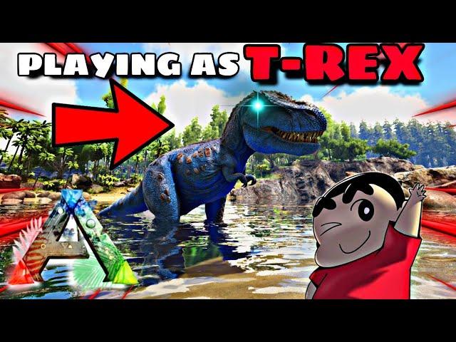 SHINCHAN BECAME THE T-REX DINOSAUR ! | ARK SURVIVAL EVOLVED IN HINDI | IamBolt Gaming