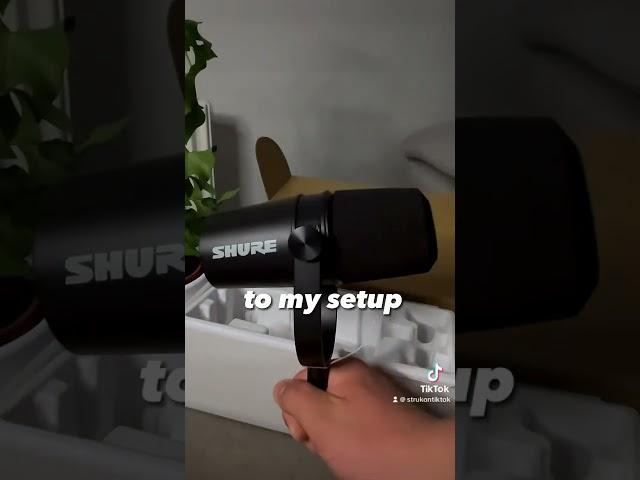 Shure MV7X Unboxing