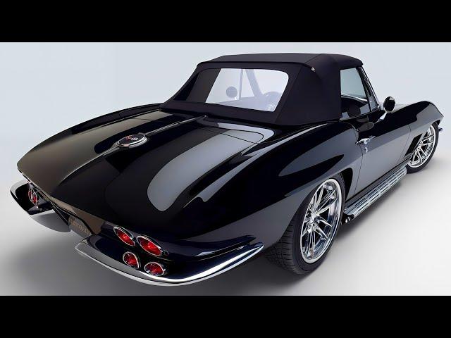 1967 Corvette Back in Black Restoration by Jeff Lilly Restorations | Classic Car | Custom Build