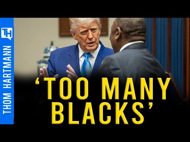 Trump Sues Democrats for Hiring Too Many Black People?