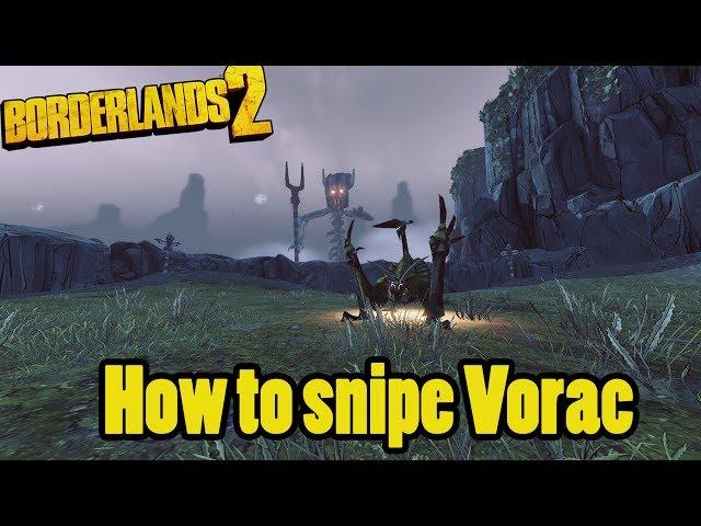 An easy strategy for the hardest boss! How to snipe Vorac w/ Zer0!