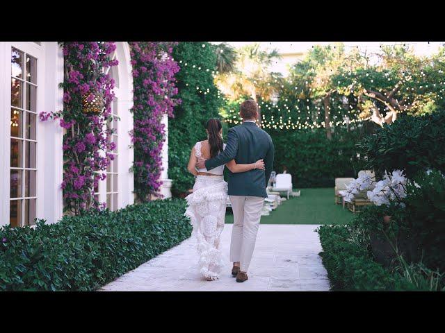 Four Seasons Palm Beach Weddings | Melanie + Scott Highlights Film | Pineapple Films