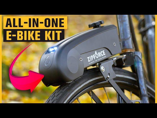 Revolutionary E-Bike Conversion Kit | ZIPFORCE SLIM REVIEW