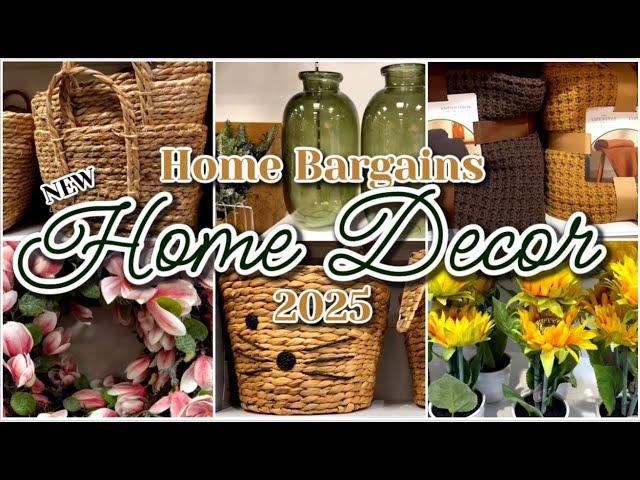 Home Bargains NEW IN // Valentine's day // Mother's day // Winter & Spring shop with me 2025