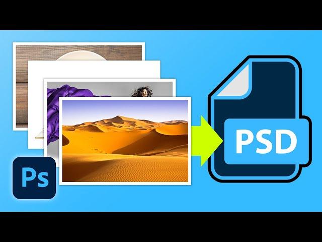 How To Open Multiple Images As Layers In Photoshop CC