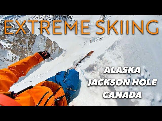 Extreme Skiing Jackson Hole, Cliffs & Chutes | Chasing Pow | Owen Leeper