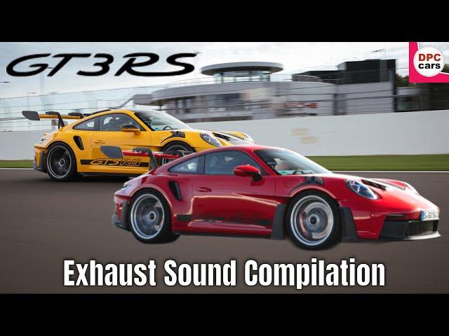 2023 Porsche 911 GT3 RS Epic Exhaust Sound Compilation