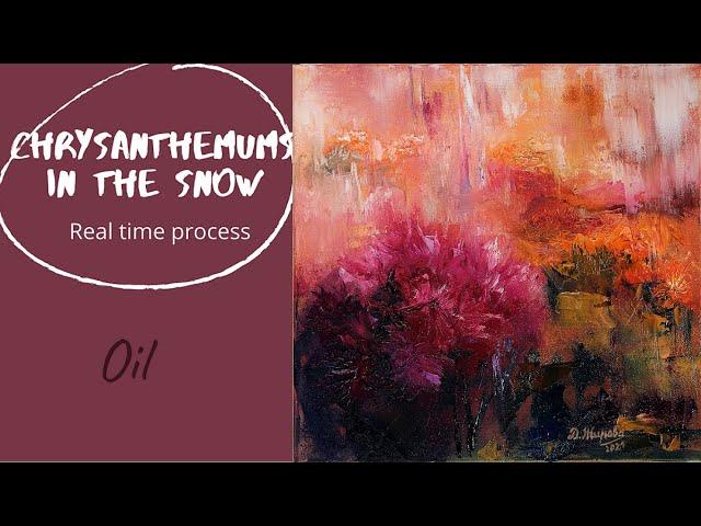 Живопись маслом | Oil painting for beginners | Живопись мастихином