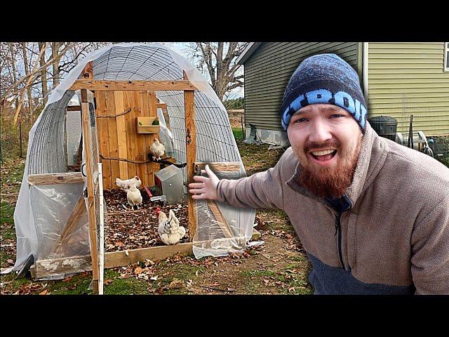 Farmer TRANSFORMS CHICKEN COOP For Winter