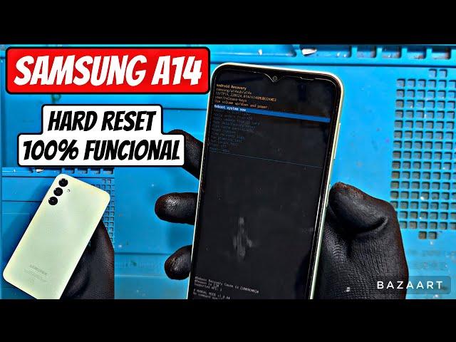 Hard reset desbloqueio senha padrão Samsung Galaxy A14 Passo a Passo