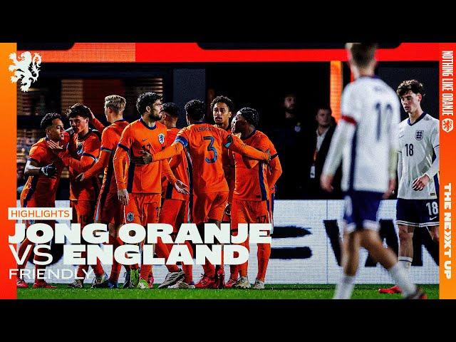 Big test in Almere! 󠁧󠁢󠁥󠁮󠁧󠁿 | Highlights Jong Oranje - England