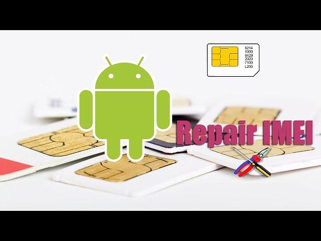 IMEI Repair with MTK Droid Tools