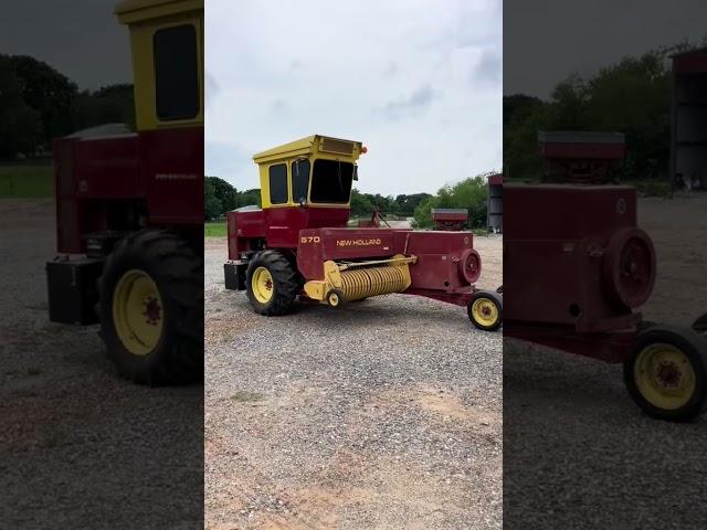 Custom self propelled square baler