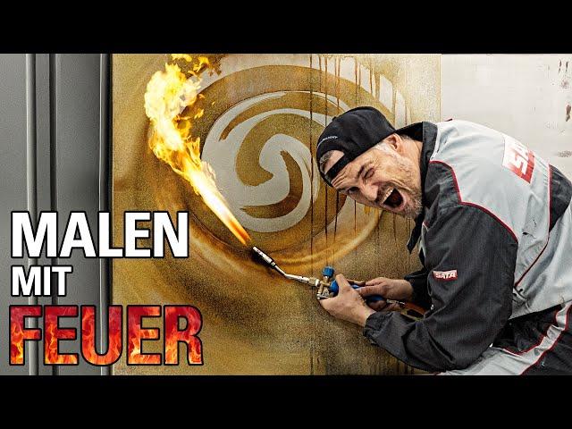 Malen mit Feuer | Unglaubliche Effekte mit Chrom-Lack | Dannys SCHRAMMWERK