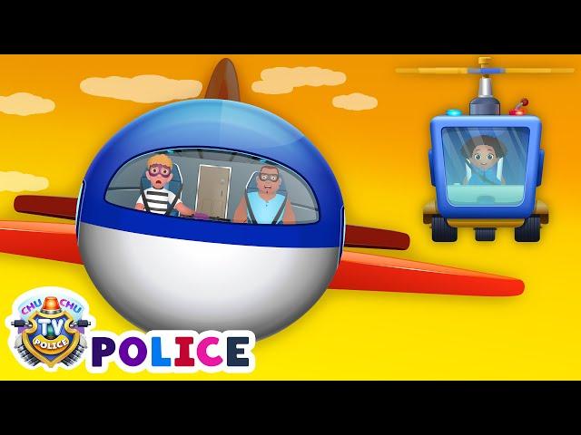 ChuChu TV Police Rain and a plane - Scottsdale Episode - Fun Stories for Children