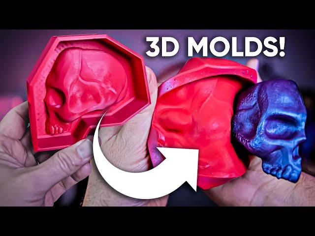 3D Printed Molds for Casting 3D Prints!