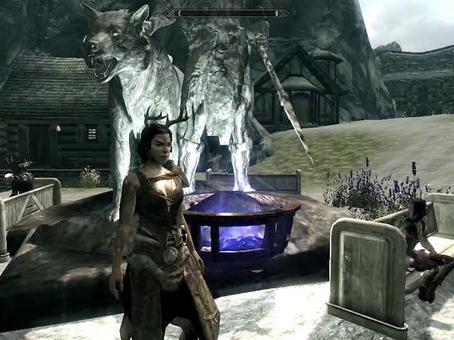 TES V Skyrim Обзор мода Раса Оленерожденных