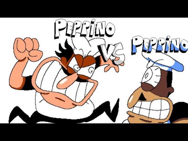 Pizza Tower | Peppino vs Peppino? (Bad Sprite Animation)