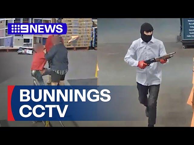 Bunnings shares confronting footage of store incidents after privacy breach | 9 News Australia