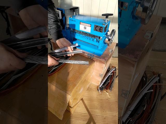 THE BEST: Electric Wire Stripping Machine  to 38mm #wirestrippingmachine #cablestrippingmachine